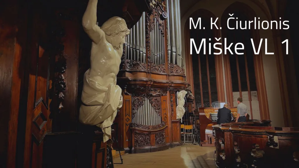 Média — ciurlionis Mikalojus Konstantinas Čiurlionis — Symfonická báseň „V lese“, VL 1 — varhanní transkripce
